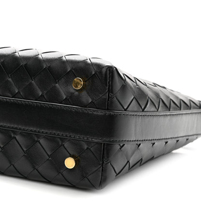 Bottega Veneta Calfskin Nappa Intrecciato Mini Wallace Black 10 of 10