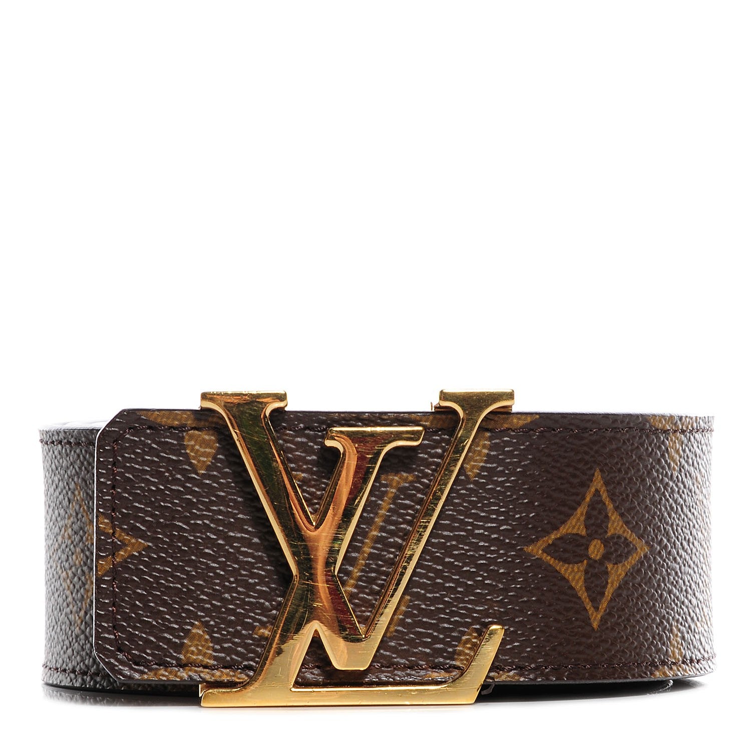 Louis Vuitton Monogram LV Initiales Belt 85 34 1 of 5