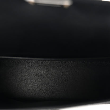 Hermes Chevre Chamkila Clou de Coeur Mini Kelly Sellier 20 Black 5 of 11