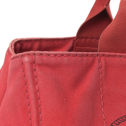 Prada Canapa Logo Shopping Tote Rosso 6 of 11