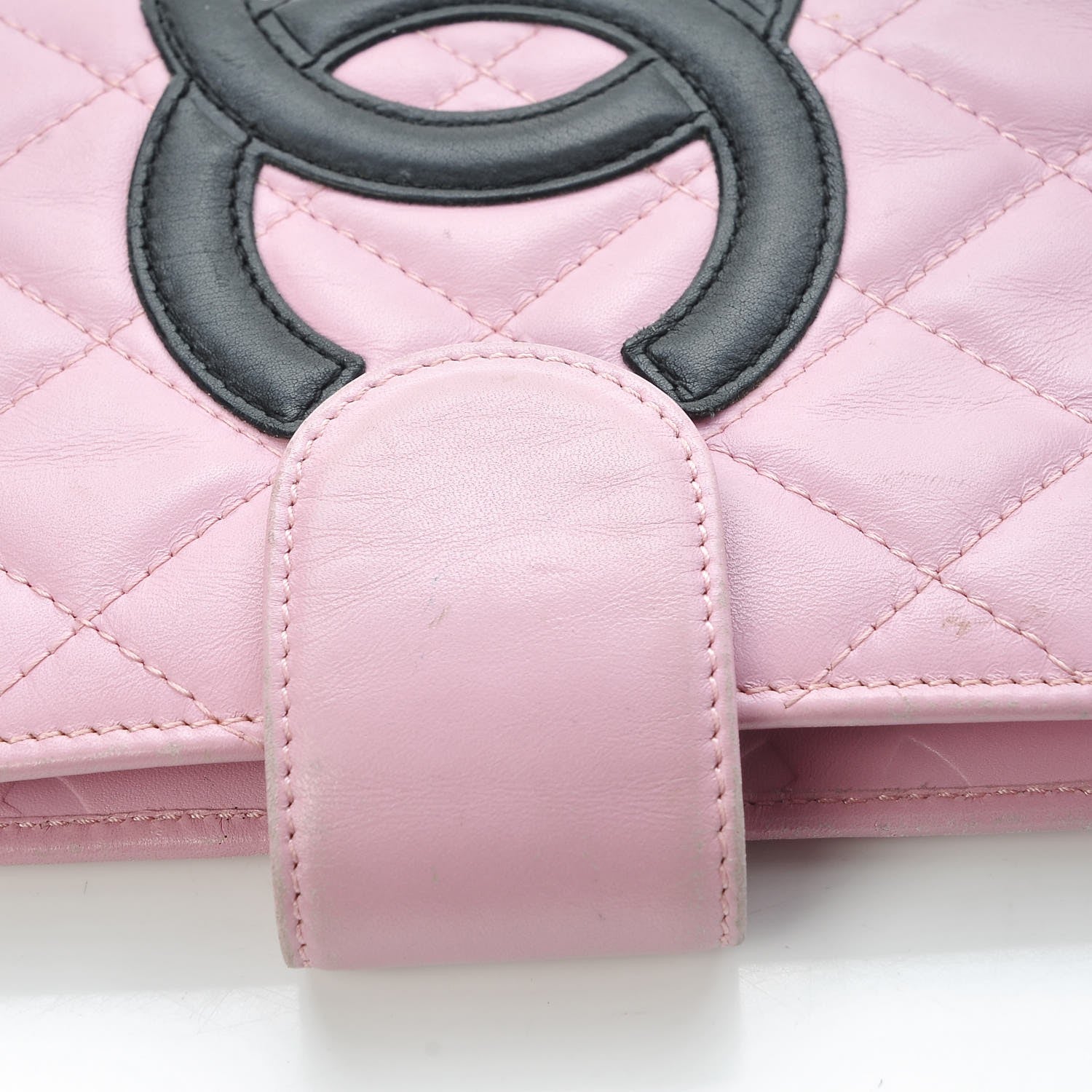 Chanel Calfskin Quilted Small Cambon Agenda Planner Pink 14 of 16