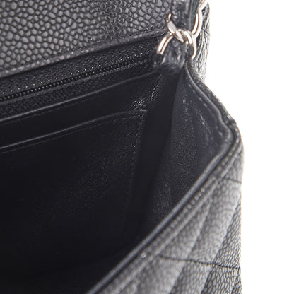Chanel Caviar Quilted Mini Rectangular Flap Black 9 of 10