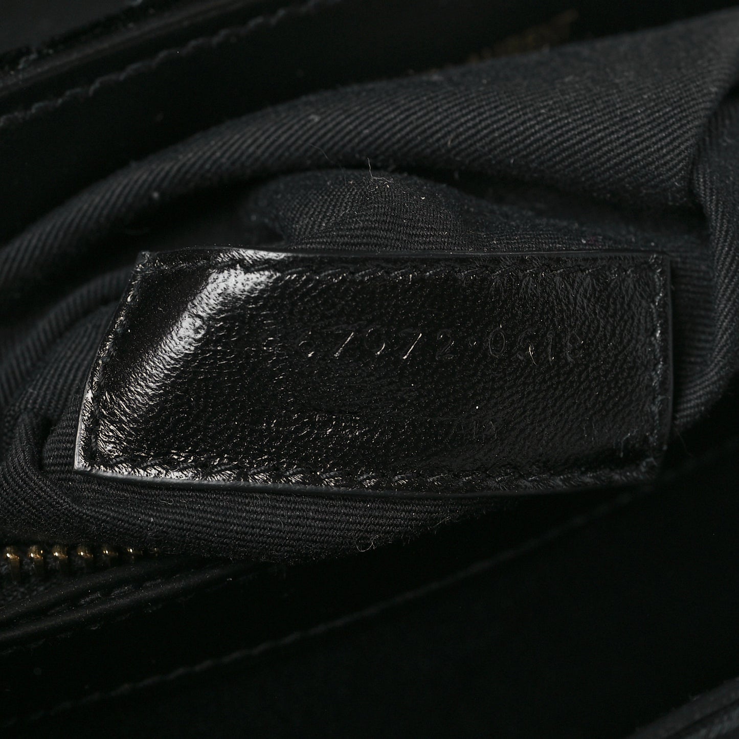 Velvet Y Quilted Monogram Toy Loulou Chain Satchel French Black