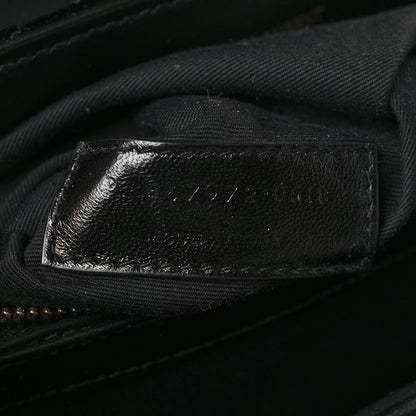 Saint Laurent Velvet Y Quilted Monogram Toy Loulou Chain Satchel French Black 7 of 9