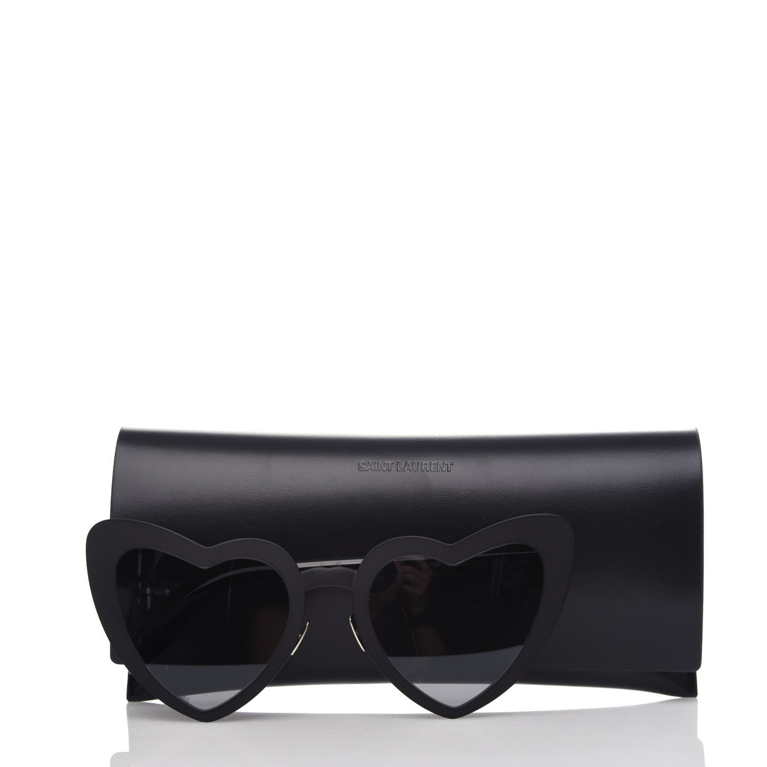 Saint Laurent Acetate Loulou SL196 Sunglasses Black 7 of 7