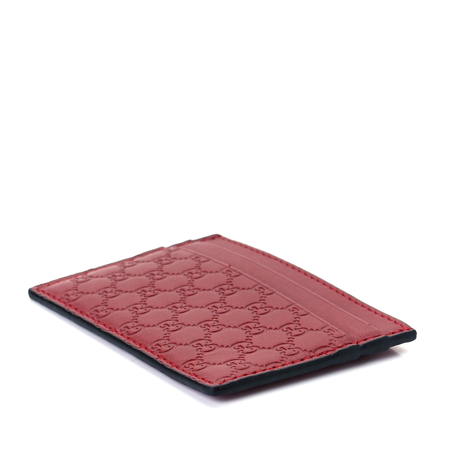 Gucci Microguccissima Card Holder Red 4 of 7