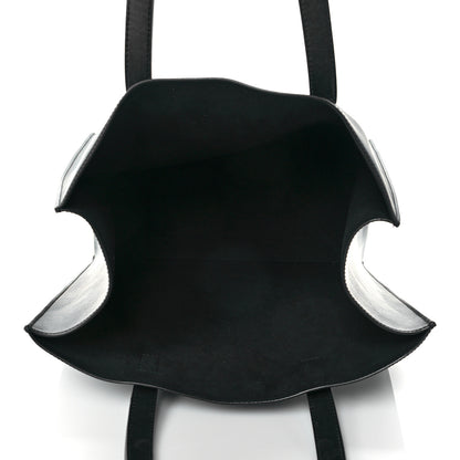 Givenchy Calfskin Logo Debossed Medium Shopper Tote Black 5 of 9