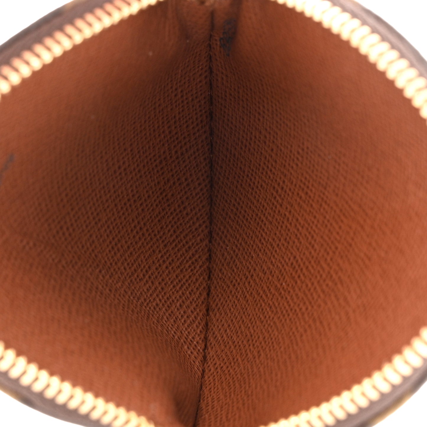 Monogram Round Coin Purse