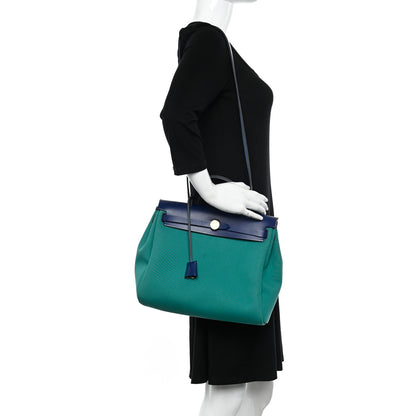 Hermes Herbag Zip PM 31 Malachite Menthe 2 of 16