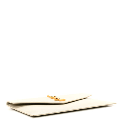 Saint Laurent Grain De Poudre Uptown Pouch Crema Soft 4 of 9