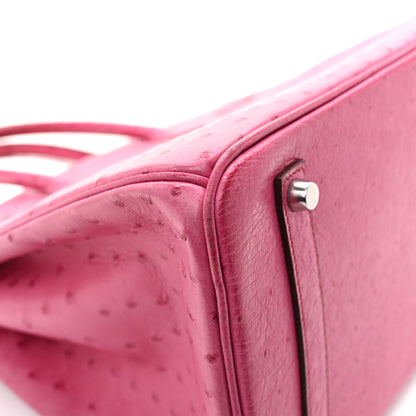 Hermes Ostrich Birkin 35 Fuchsia 16 of 17