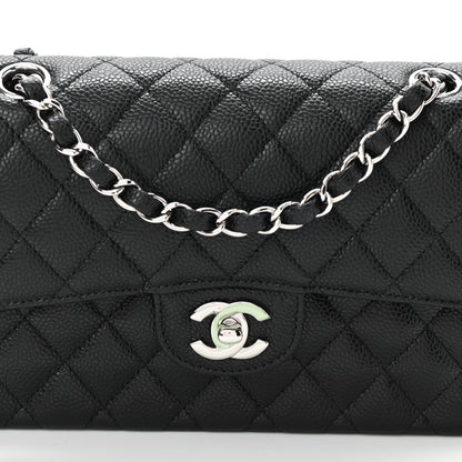 Chanel Caviar Quilted Small Double Flap Black 7 of 10