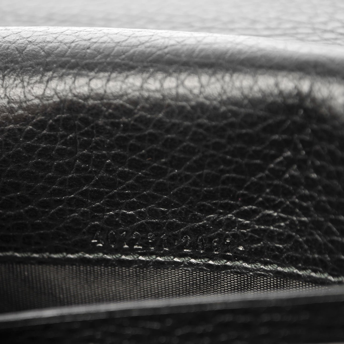 Calfskin Mini Dionysus Chain Wallet Black