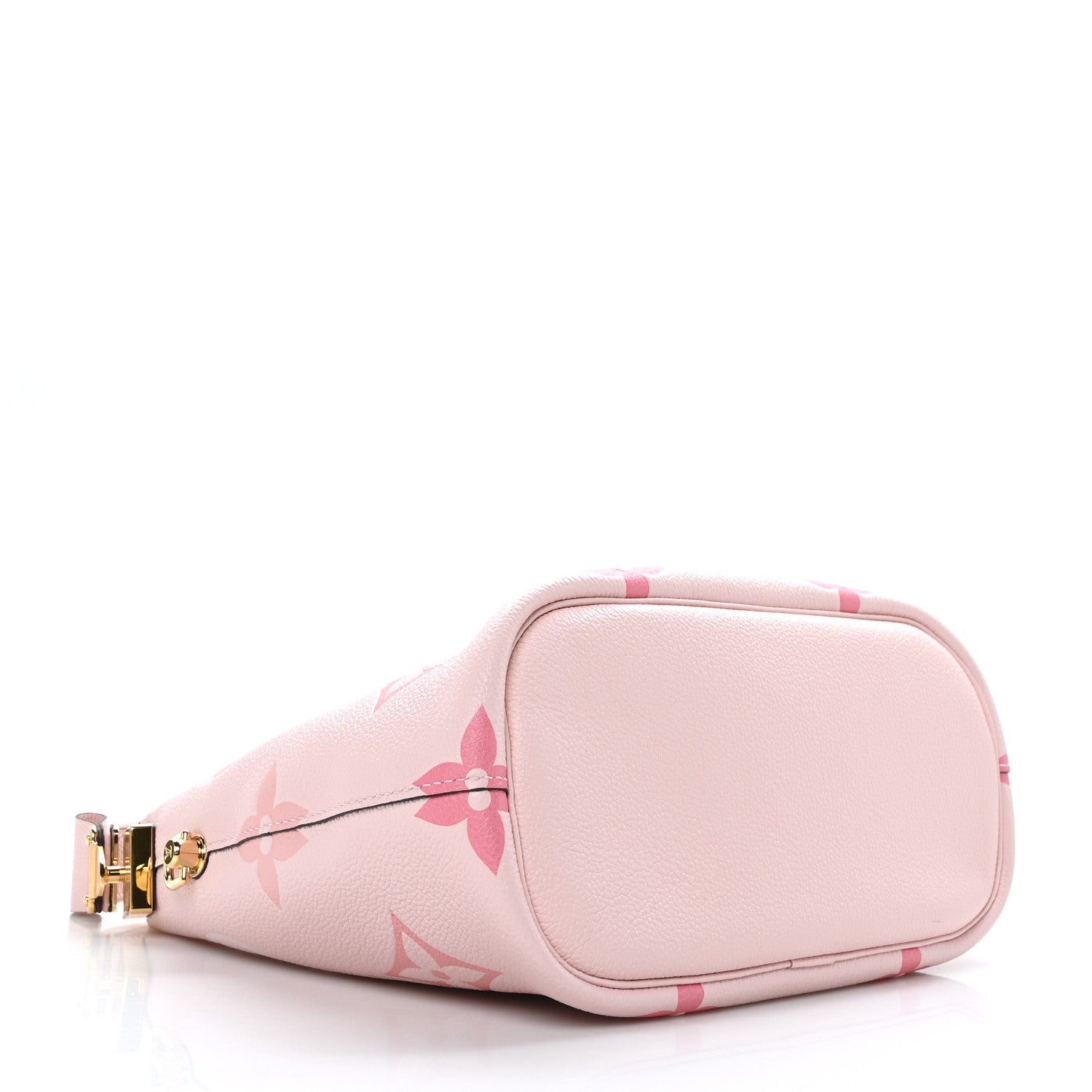Louis Vuitton Empreinte Monogram Giant By The Pool Marshmallow Hobo PM Bouton De Rose 5 of 9