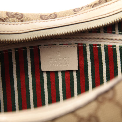 Gucci Monogram Medium New Britt Hobo Off White 10 of 10