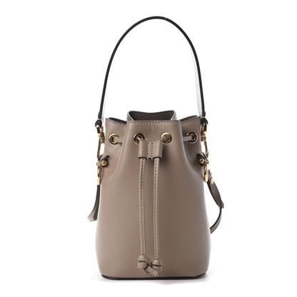Fendi Vitello Cruise F is Fendi Mini Mon Tresor Bucket Bag Tortora 1 of 10