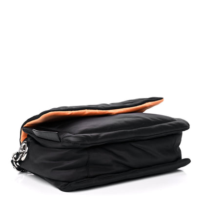 Marc Jacobs Lambskin The Pillow Bag Black Orange 4 of 13