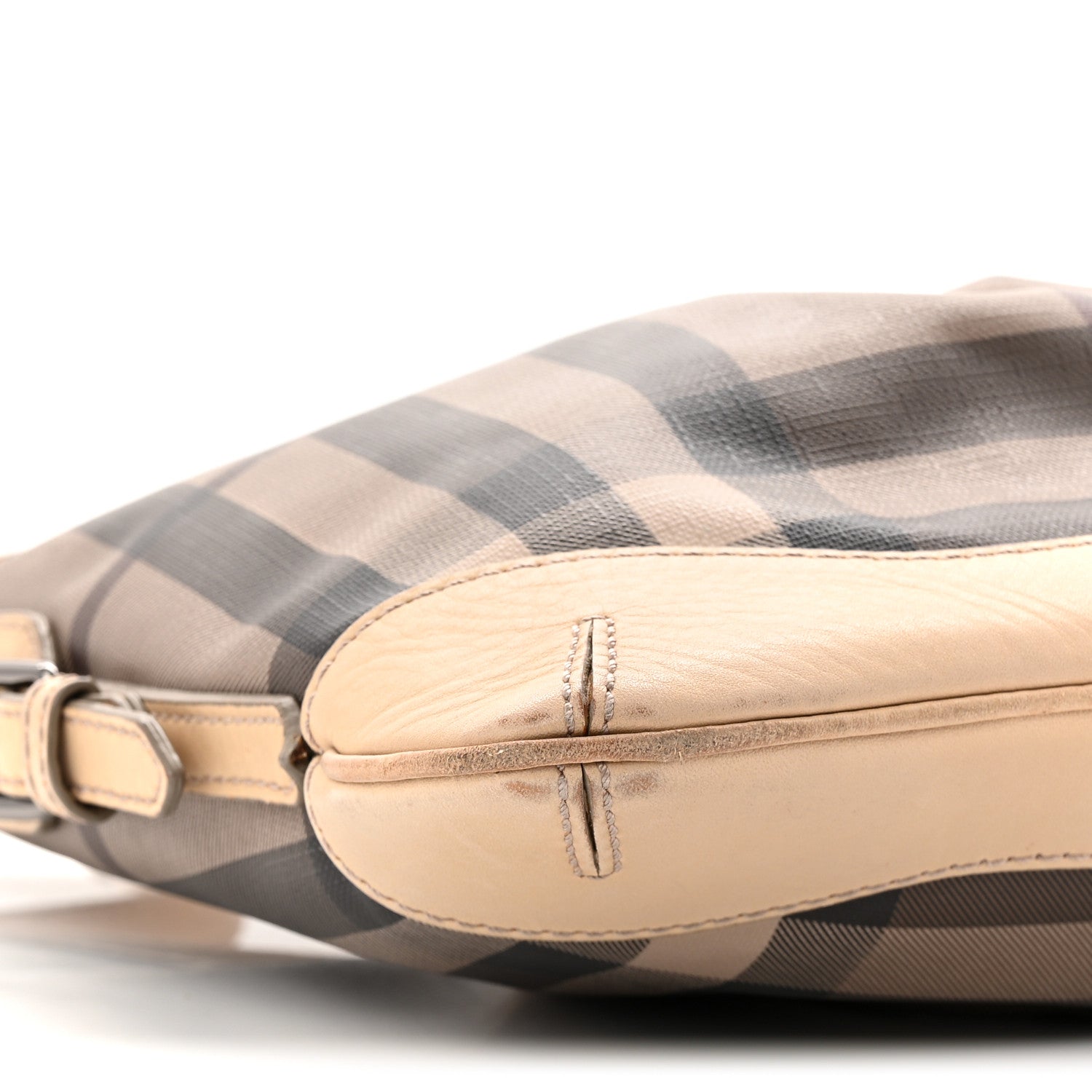 Burberry Smoked Check Hartham Shoulder Bag Trench 9 of 12