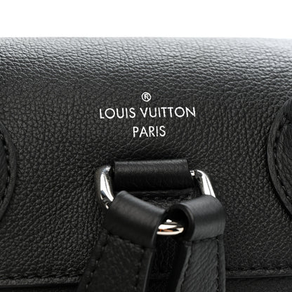 Louis Vuitton Calfskin Lockme Backpack Black 8 of 11