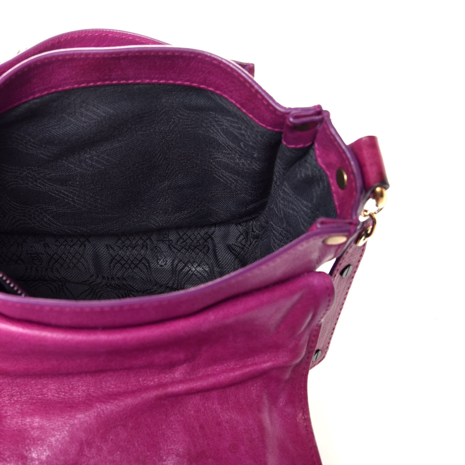 Proenza Schouler Lambskin PS1 Mini Bi-Color Pouch Messenger Bag 5 of 8