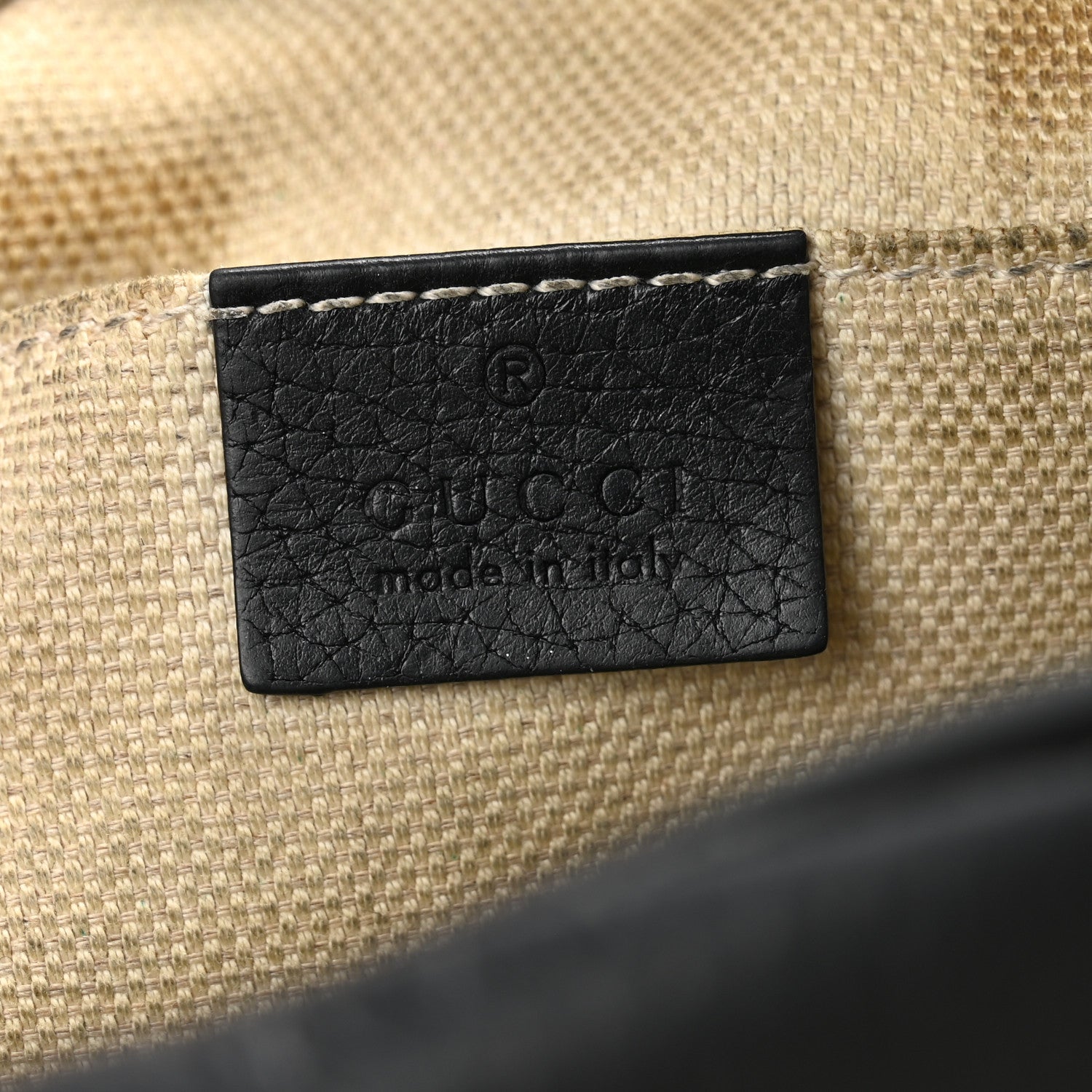 Gucci Pebbled Calfskin Small Soho Disco Bag Black 6 of 14