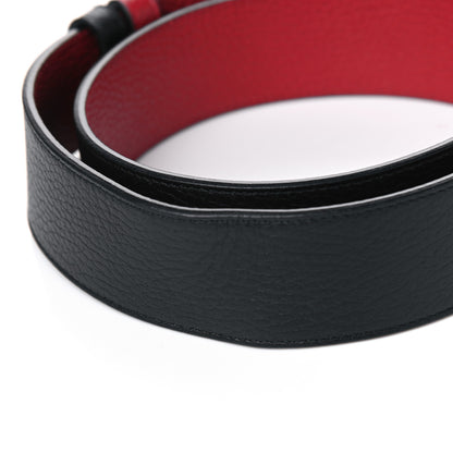 Gucci Calfskin 1973 Reversible Belt 85 34 Black Red 5 of 6