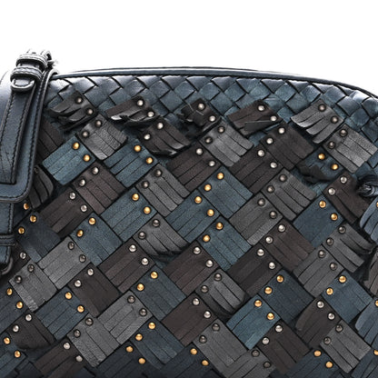 Bottega Veneta Nappa Intrecciato Fringe Studded Nodini Crossbody Messenger Multicolor 7 of 9
