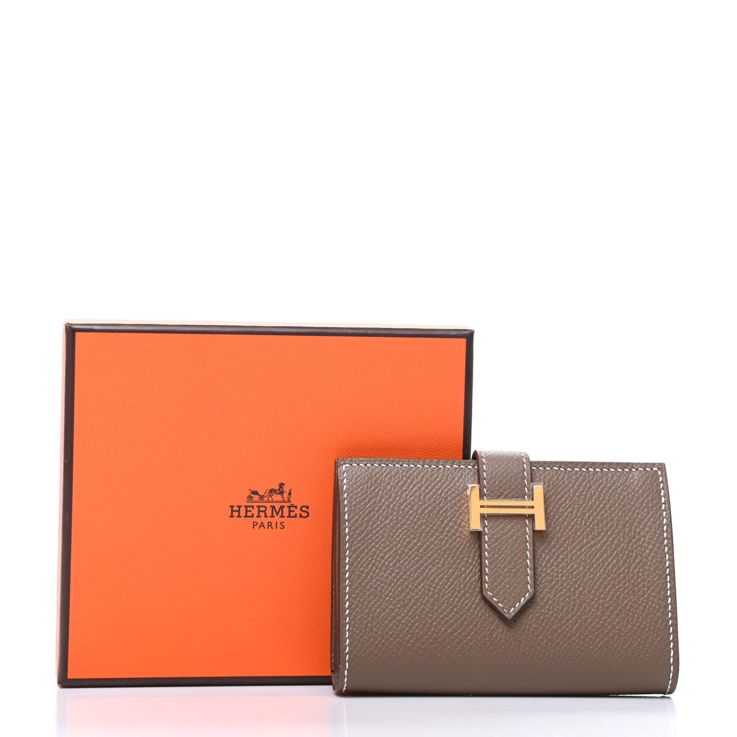 Epsom Bearn Card Holder Wallet Etoupe