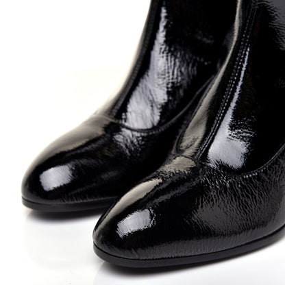 Gucci Patent Pryntil Over The Knee Boots 35.5 Black 9 of 9