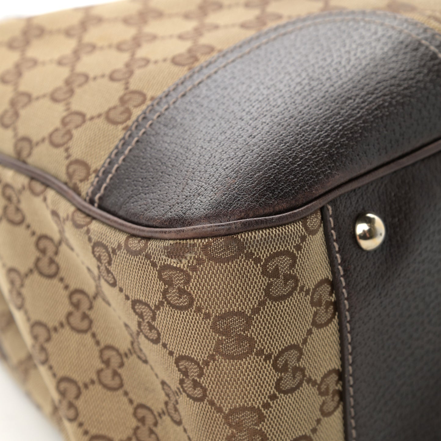 Monogram Large Princy Tote Dark Brown