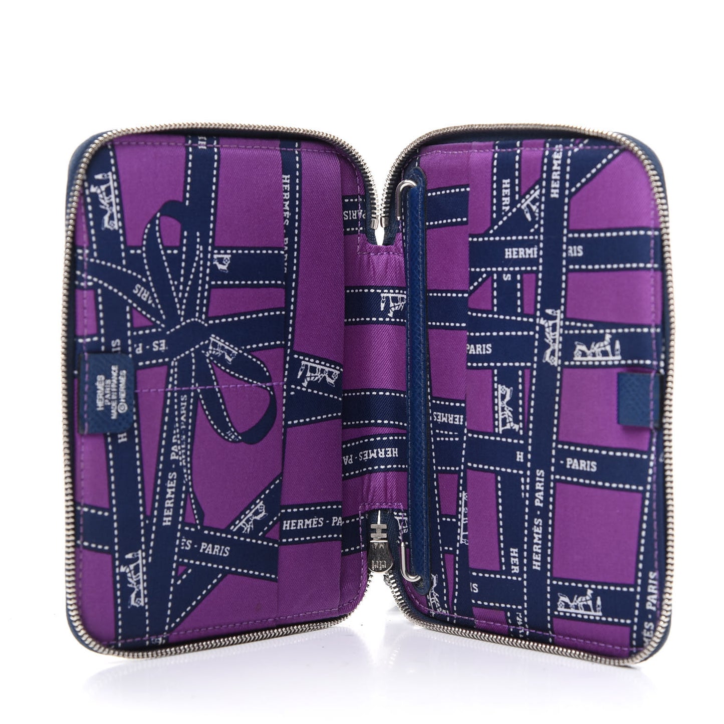 Epsom Silkydaily Globe Trotter Agenda Bleu Saphir