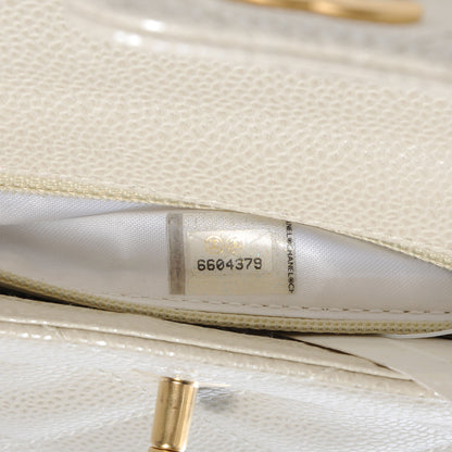 Chanel Caviar Evening Bag Pearl 8 of 8