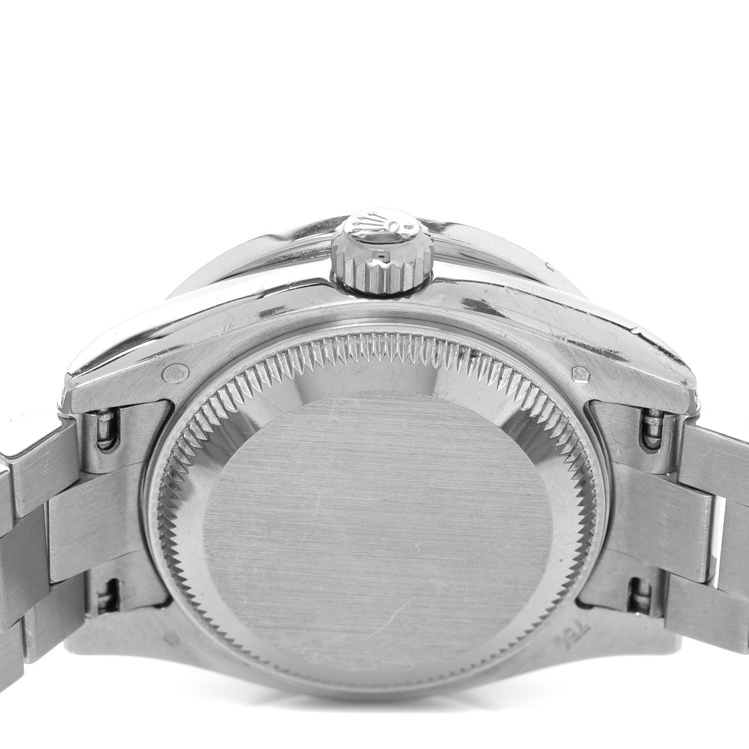 Rolex 18K White Gold Diamond 26mm Oyster Perpetual Datejust President Watch Silver Jubilee 179159 4 of 5