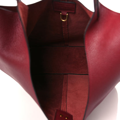 Salvatore Ferragamo Calfskin Gancini Hobo Red 6 of 10