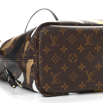 Louis Vuitton X LOL Monogram Neverfull MM Gold Silver 10 of 11
