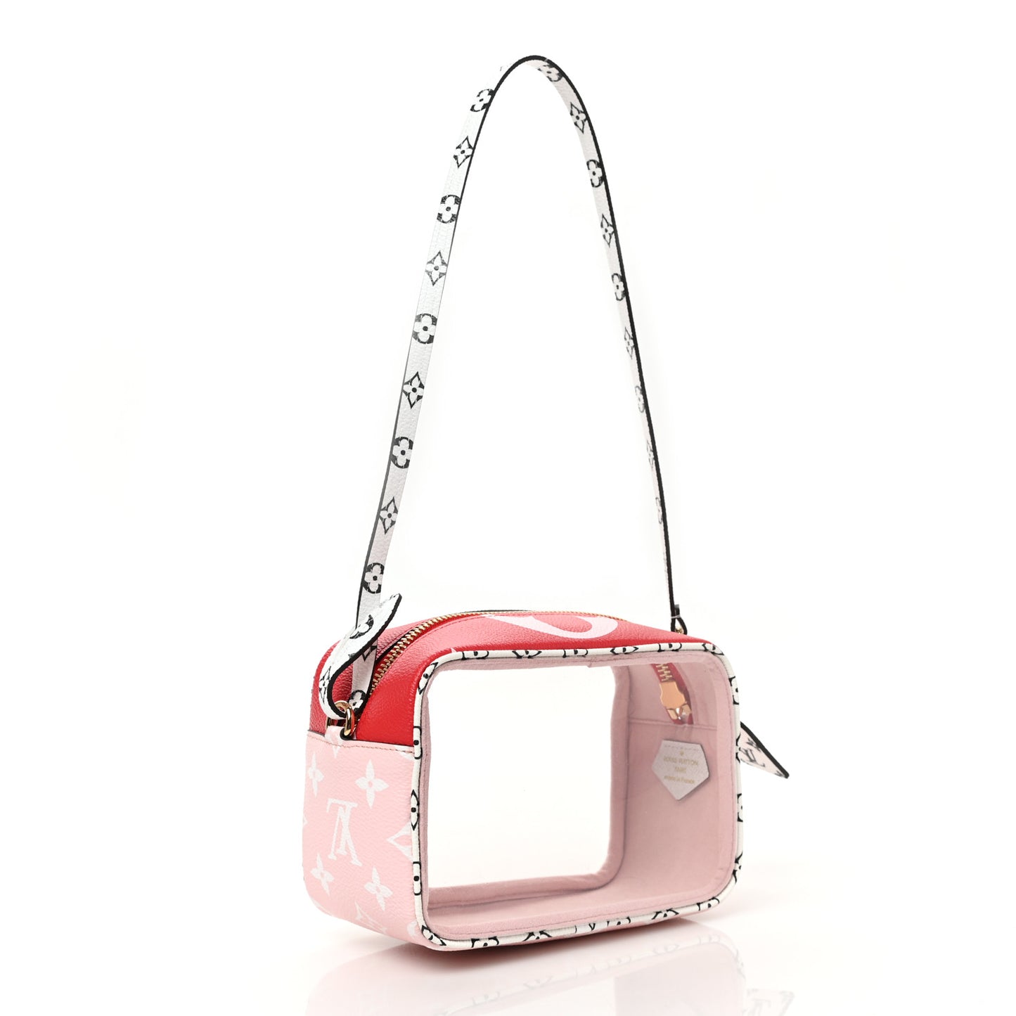 Monogram Giant Beach Pouch Rouge