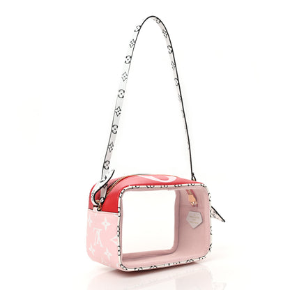 Louis Vuitton Monogram Giant Beach Pouch Rouge 3 of 8