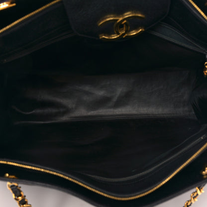 Chanel Caviar XL Weekender Bag Black 5 of 9