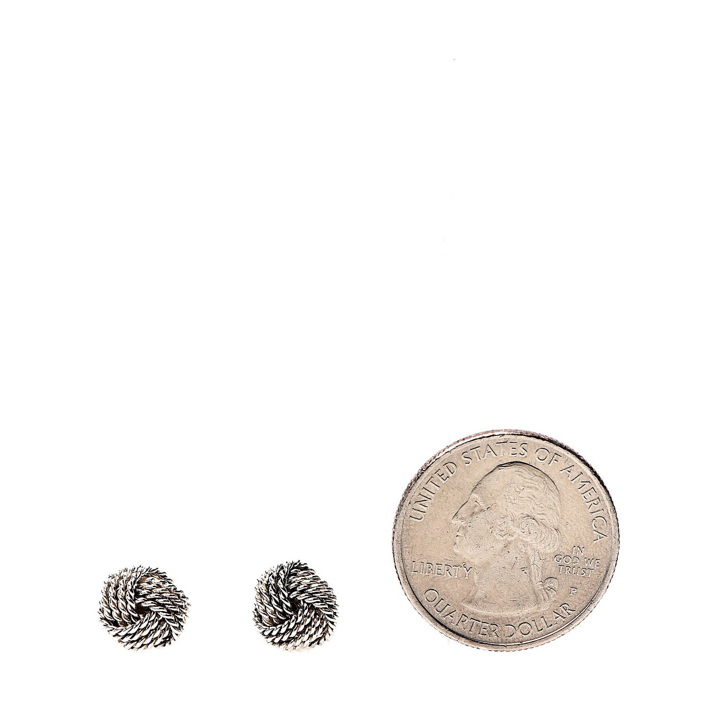 Sterling Silver Twist Knot Earrings