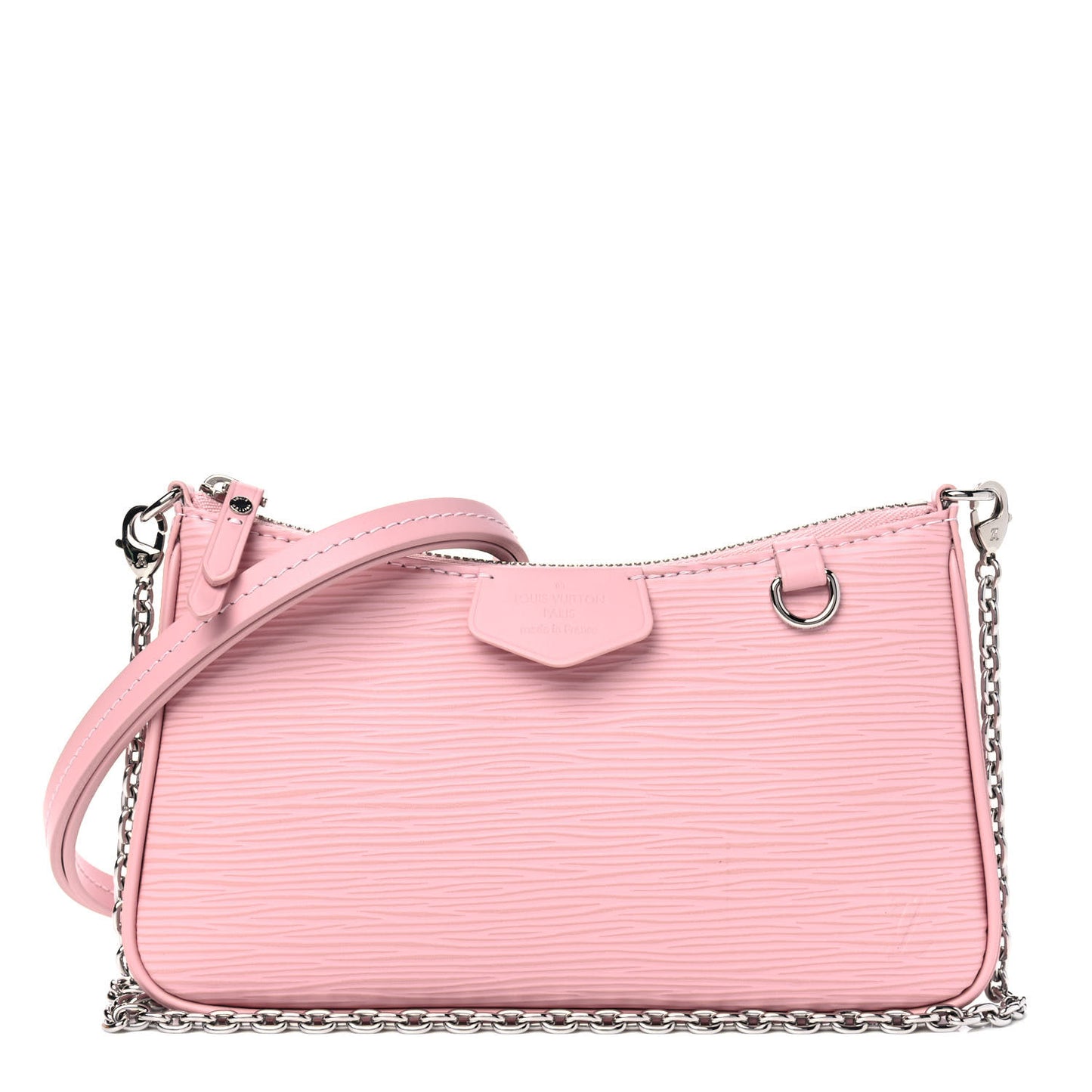 Epi Easy Pouch On Strap Rose Ballerine