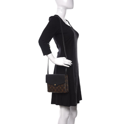 Louis Vuitton Monogram Twice Pochette Black 2 of 12