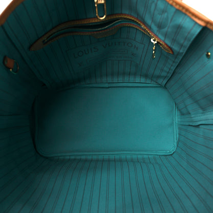 Louis Vuitton LOUIS VUITTON Monogram V Neverfull MM Turquoise 6 of 9