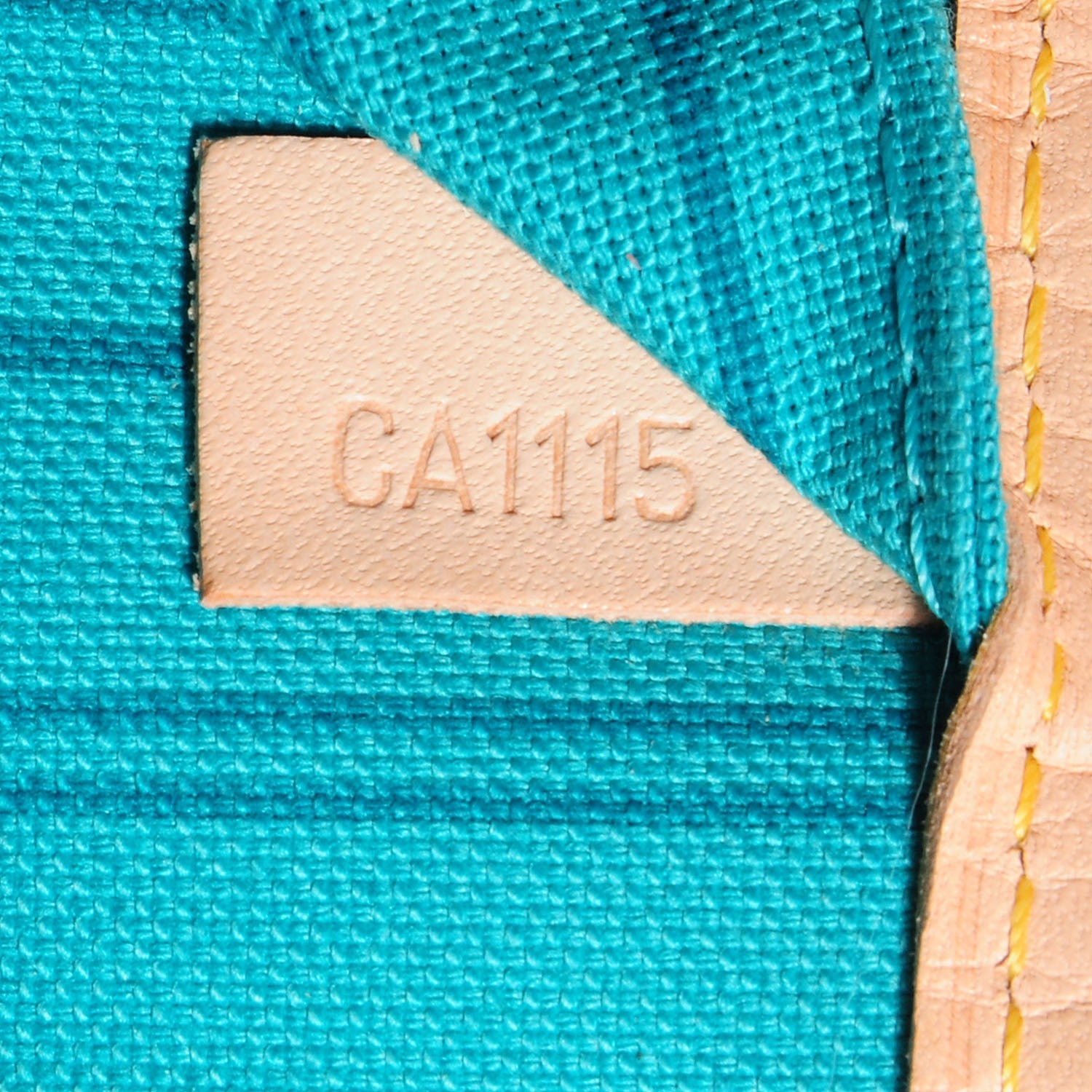 Louis Vuitton Monogram V Neverfull MM Turquoise 7 of 7