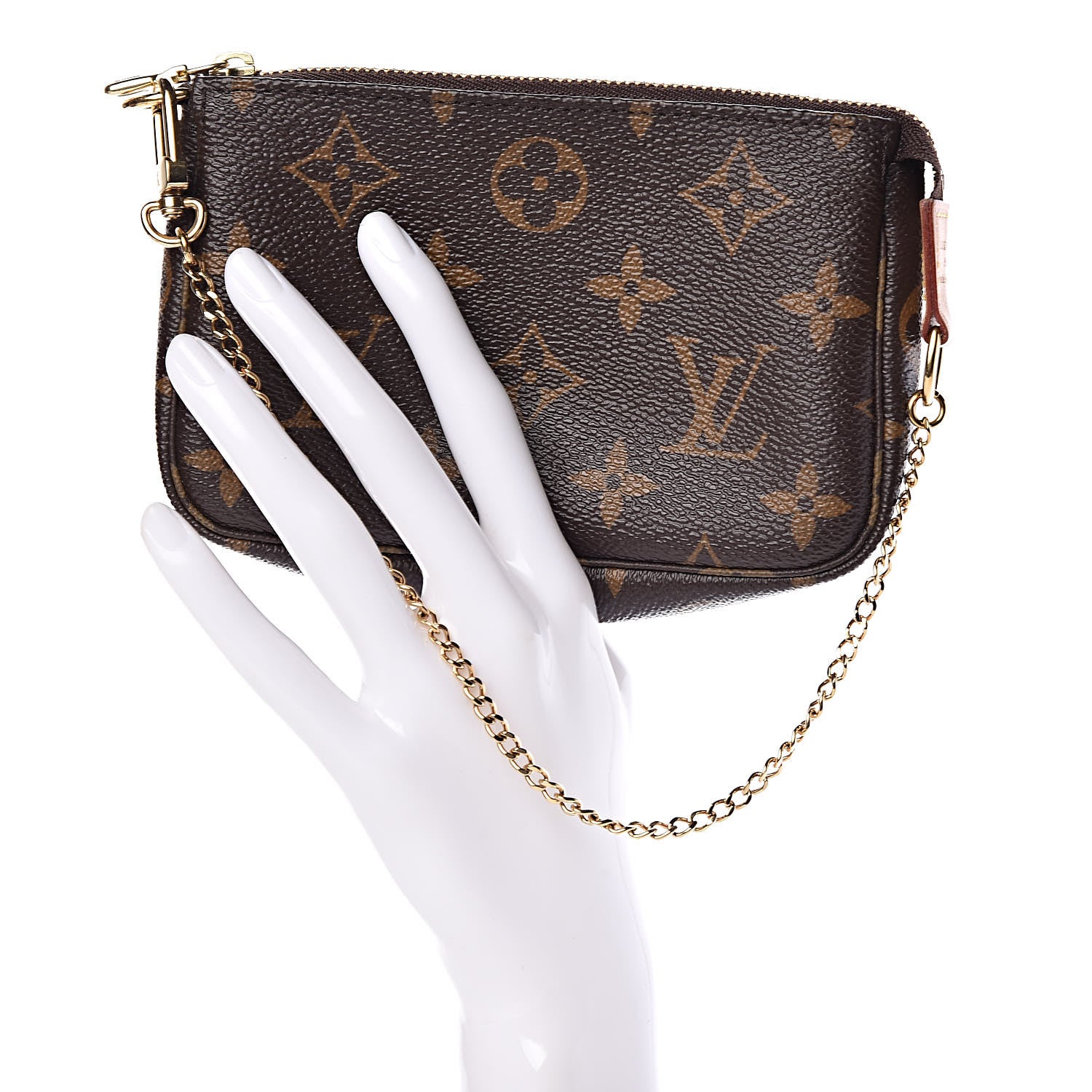Louis Vuitton Monogram Mini Pochette Accessories 2 of 9