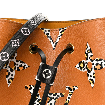 Louis Vuitton Monogram Giant Jungle NéoNoé Caramel 7 of 9