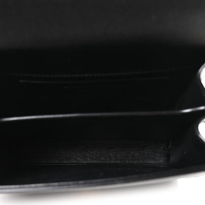 Saint Laurent Grain de Poudre Mini Classic Monogram Cassandra Top Handle Black 5 of 10