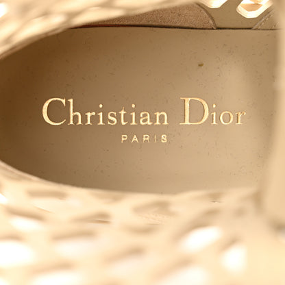 Christian Dior Matte Calfskin Womens D-Trap 30mm Tall Boots 37.5 Corde 6 of 10