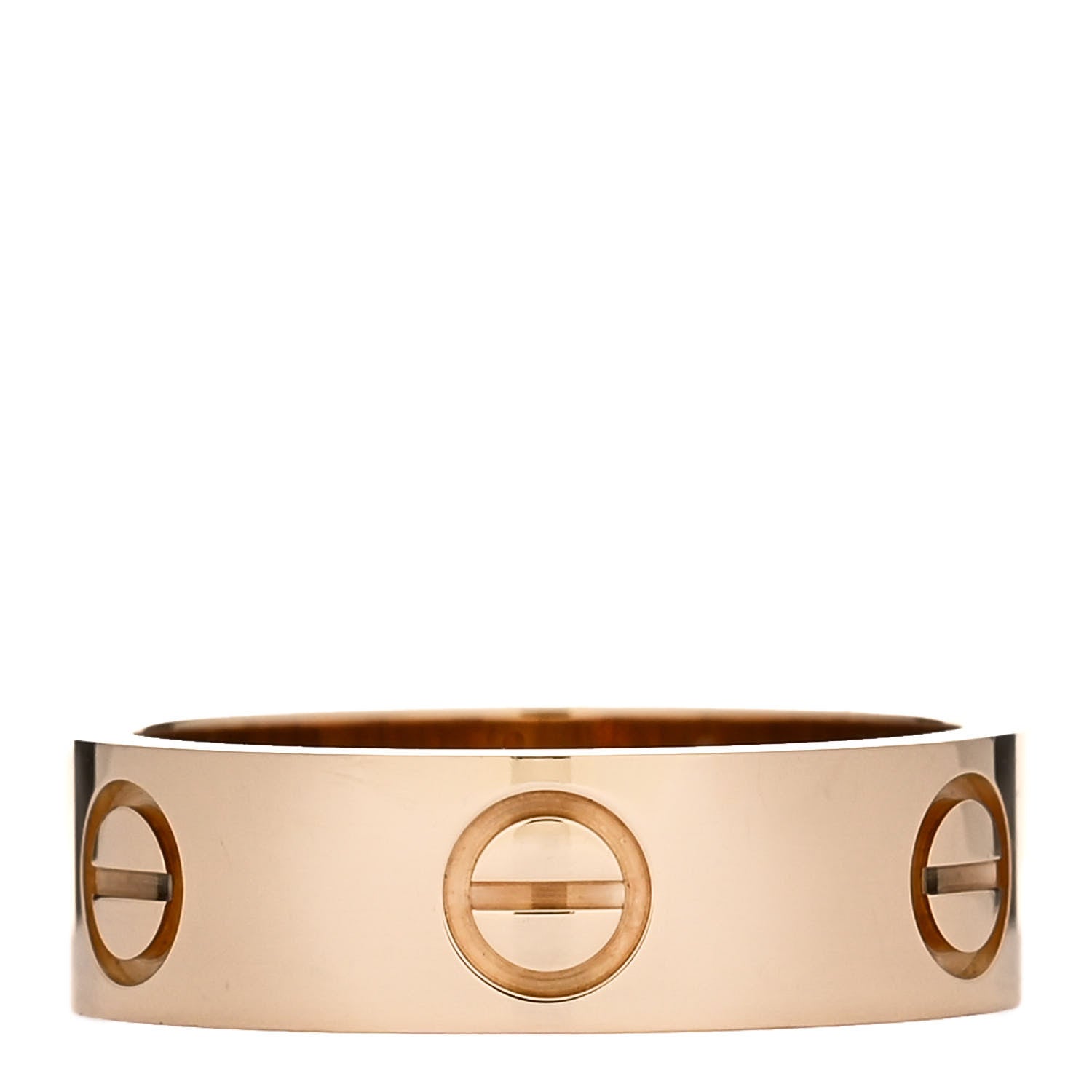 Cartier 18K Yellow Gold 5.5mm LOVE Ring 51 5.75 1 of 4