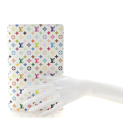 Louis Vuitton LV X TM Monogram Multicolor Emily Notebook Cover MM White 2 of 7