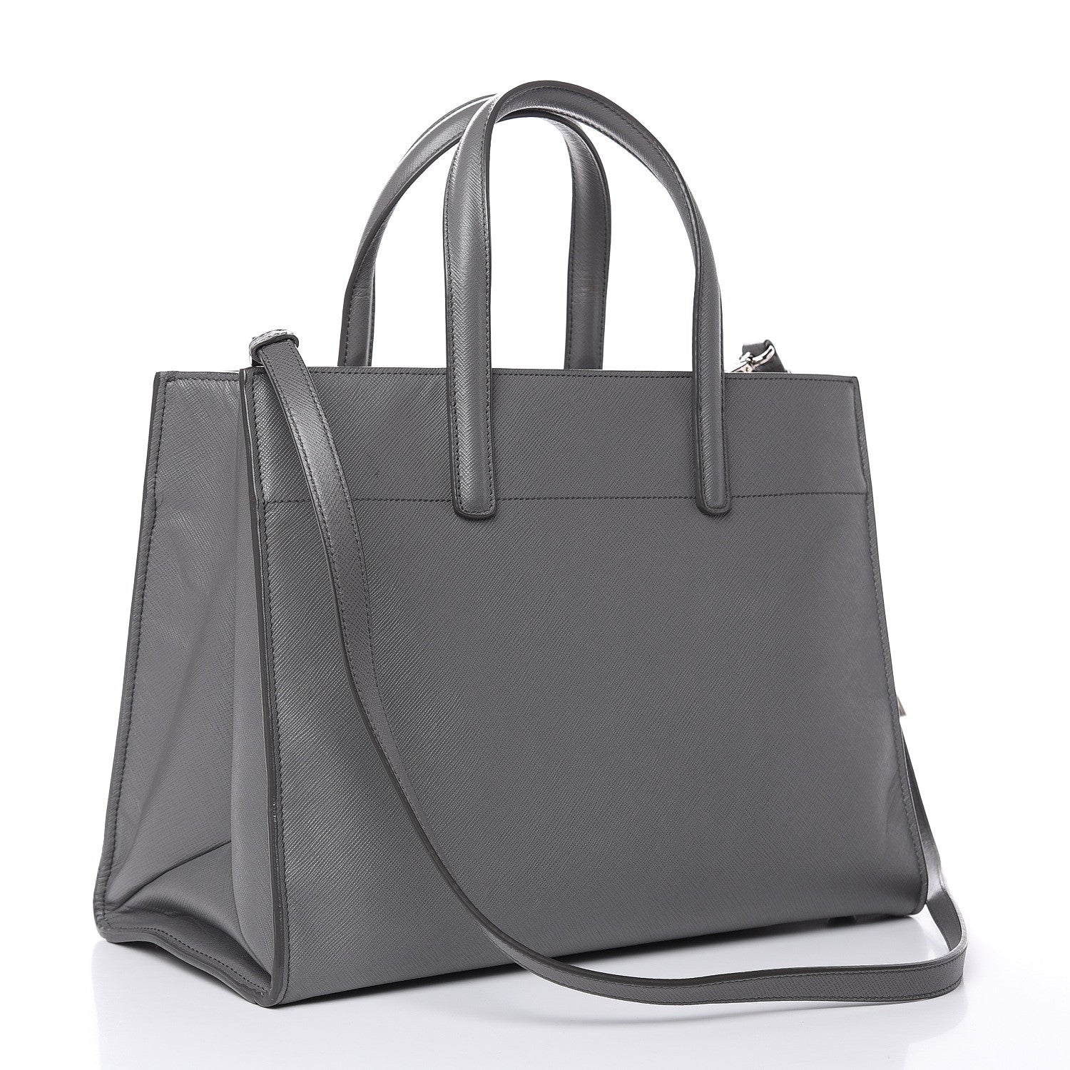 Prada Saffiano Soft Tote Marmo 3 of 14